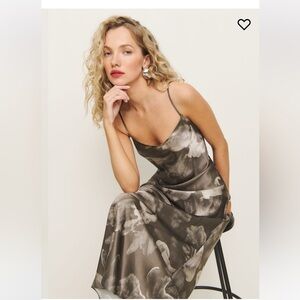 Reformation Parma Silk Dress